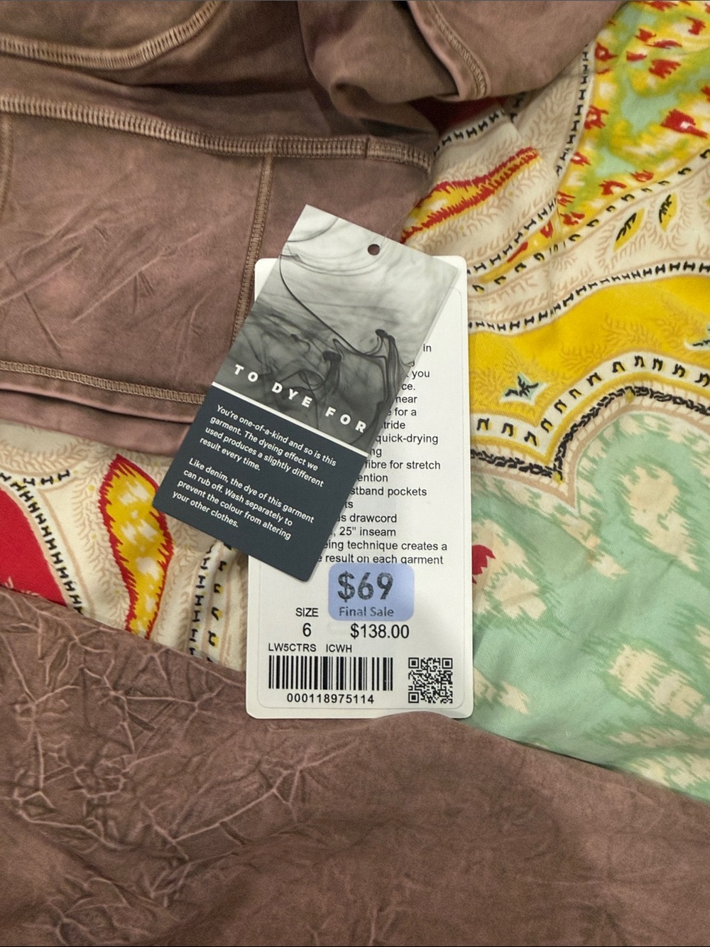 lululemon athletica Mauve Brown Leggings - Picture 2 of 5